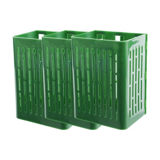 1/2/3/5/10 Stück Aquarium-Pflanzenhalter, Hängetopf für Aquarien, mit Haken, Kunststoff-Wasserpflanzenbecher für Aquascape-Dekoration