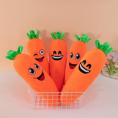 Removable and Washable Carrot Throw Pillow Long Pillow Sleeping Bed Doll Pinch Leg Rag Doll Super Soft Plush Toy Doll