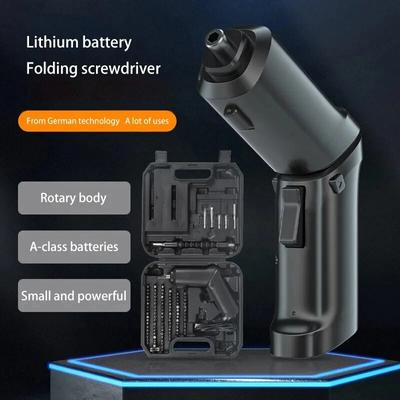 Professionelle Elektrowerkzeuge 2023 Neuer High-End-Schraubendreher mit Lithiumbatterie Wiederaufladbarer, klappbarer Multifunktions-Elektroschraubendreher