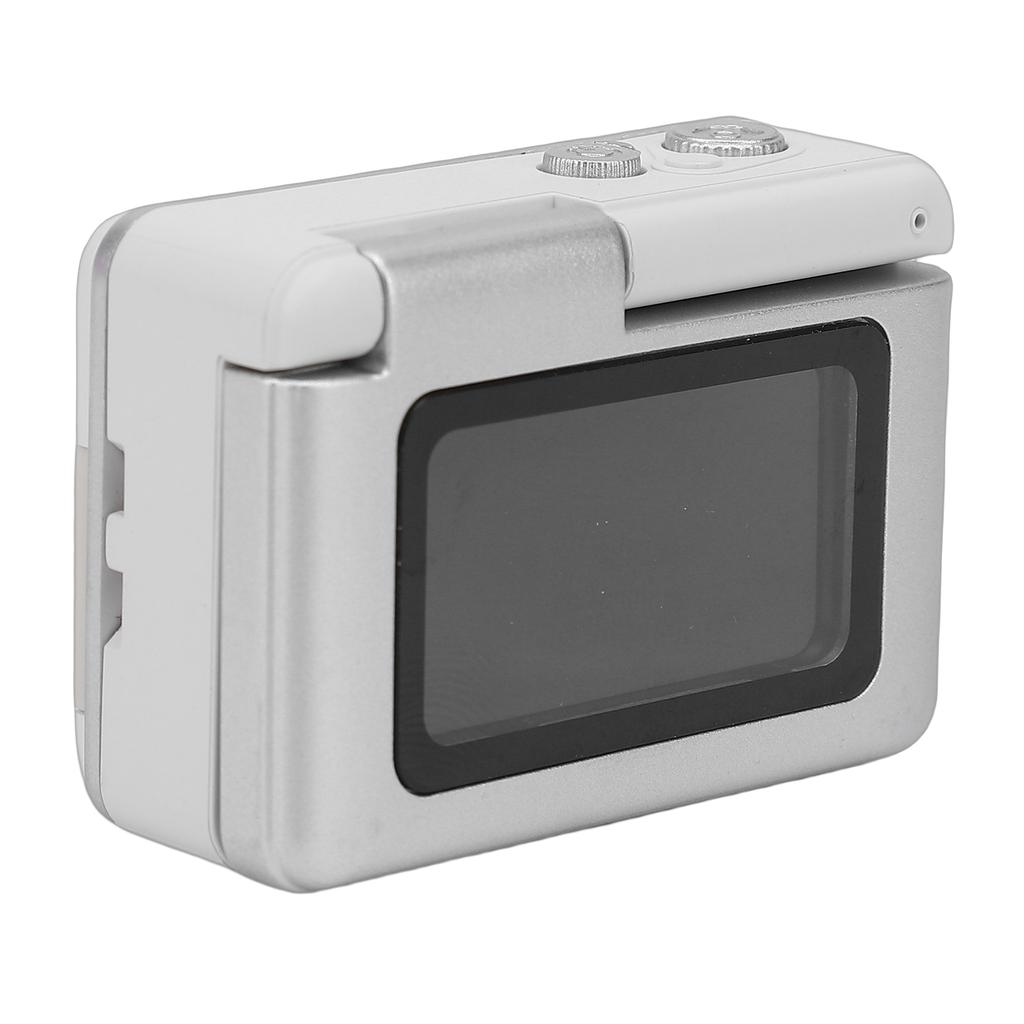 Keychain Camera 4K 68MP Digital Camera with 1.47in   Screen Fill Light Portable Small Selfie Camera Camcorder for Student Travel