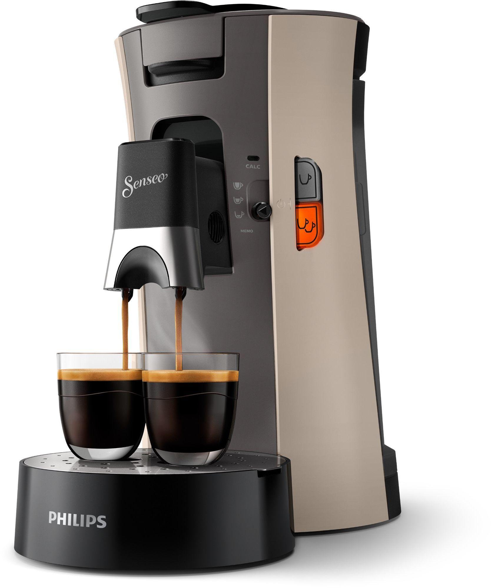 Kapselkaffeemaschine - PHILIPS - SENSEO - CSA240/31 - Select - Beige