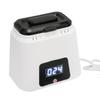 Nail Tools White Cleaning Machine High Temperature Hair Salon Manicure Tools Cleaning BoxEU Plug