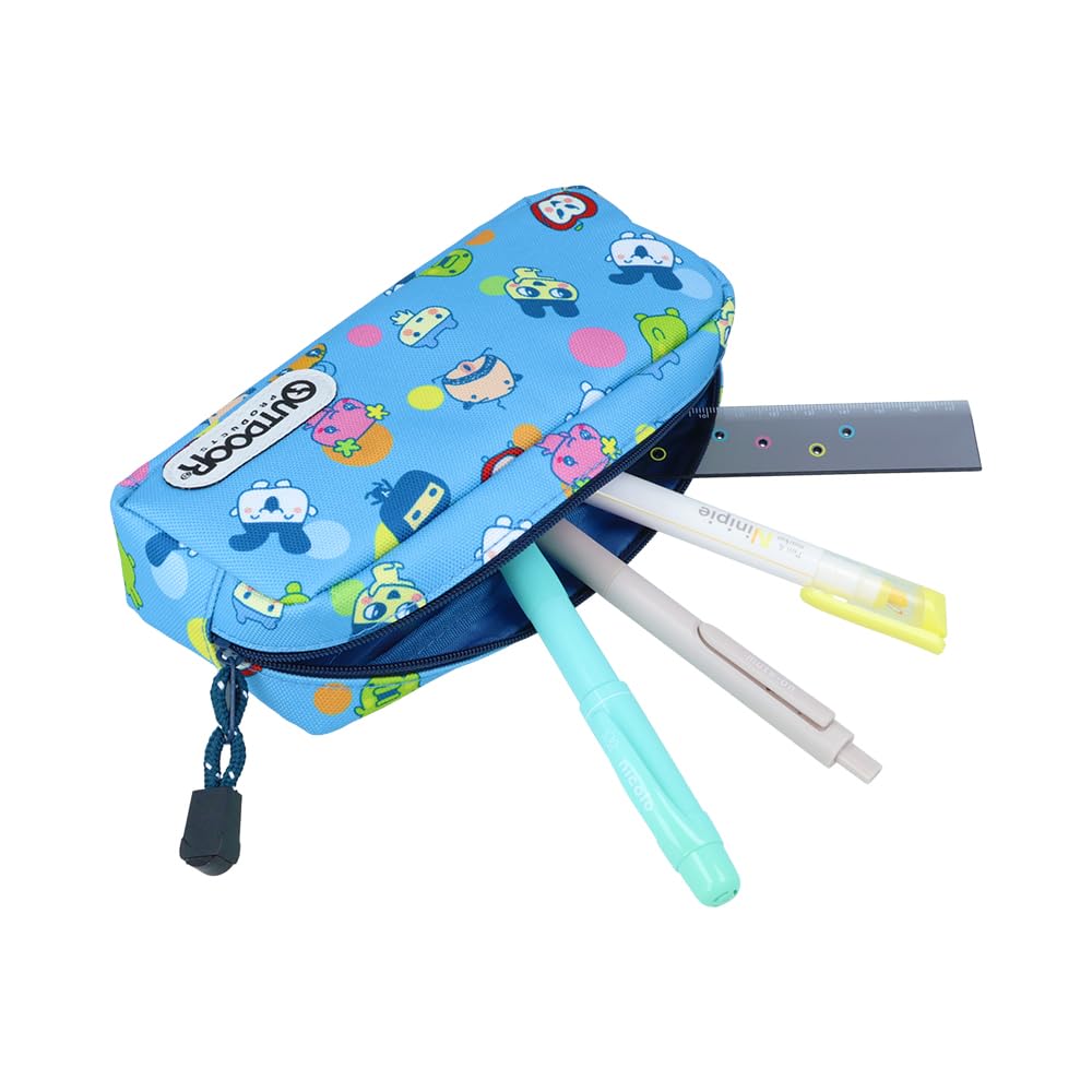 Sun-Star Stationery Tamagotchi Goods Pen Case Outdoor Blue S1431757