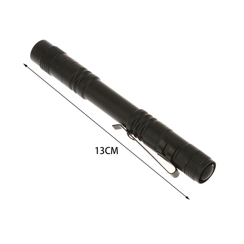 1 Piece Red Light Flashlight For Camping Hiking Animal Protecting Beekeeping Detecting Aviation Night Vision Penlight One Mode