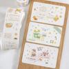 Elegant Notes Series Vintage Life Plant Flower Landscape Washi Tape Creative DIY Journal Material Collage Stationery