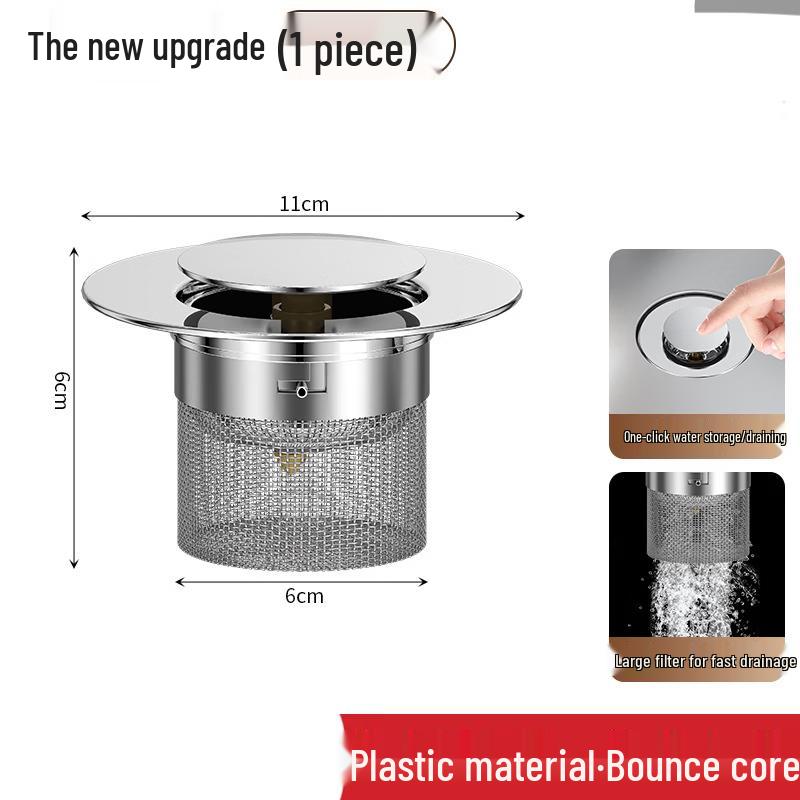 LISM Kitchen Sink Pop-up Drain Strainer