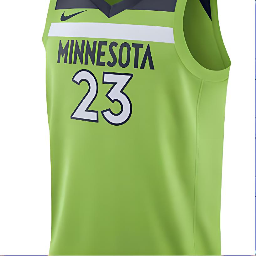 Nike NBA Player Jersey Swingman Edition - Timberwolves Butler #23 Men Tops Green 877213-316