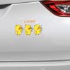 Cute Chick Car Sticker, Self-Adhesive Vinyl, Fits All Car Bodies