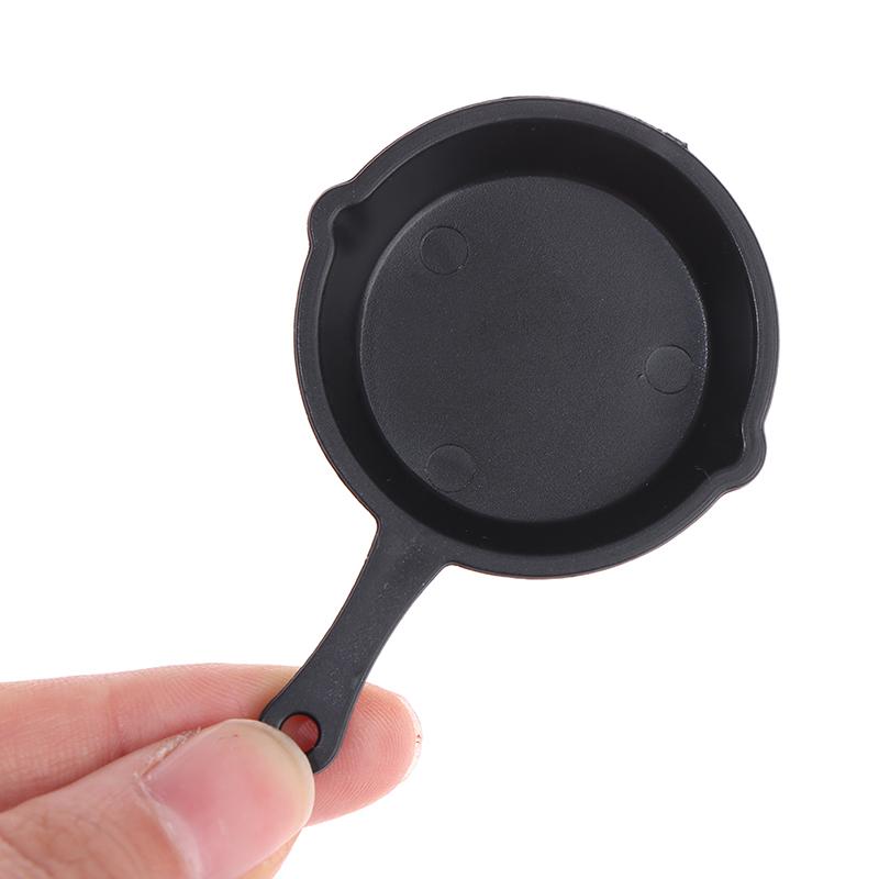 Mini panela criativa casa de boneca cozinha pequena frigideira caçarola acessórios