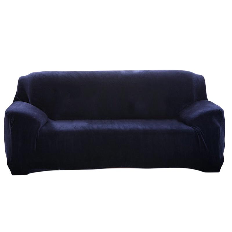 Wholesale Plush Sofa Cover Full Coverage Anti-slip Thick Single/three-person Amazon/wish/cross-border Hot