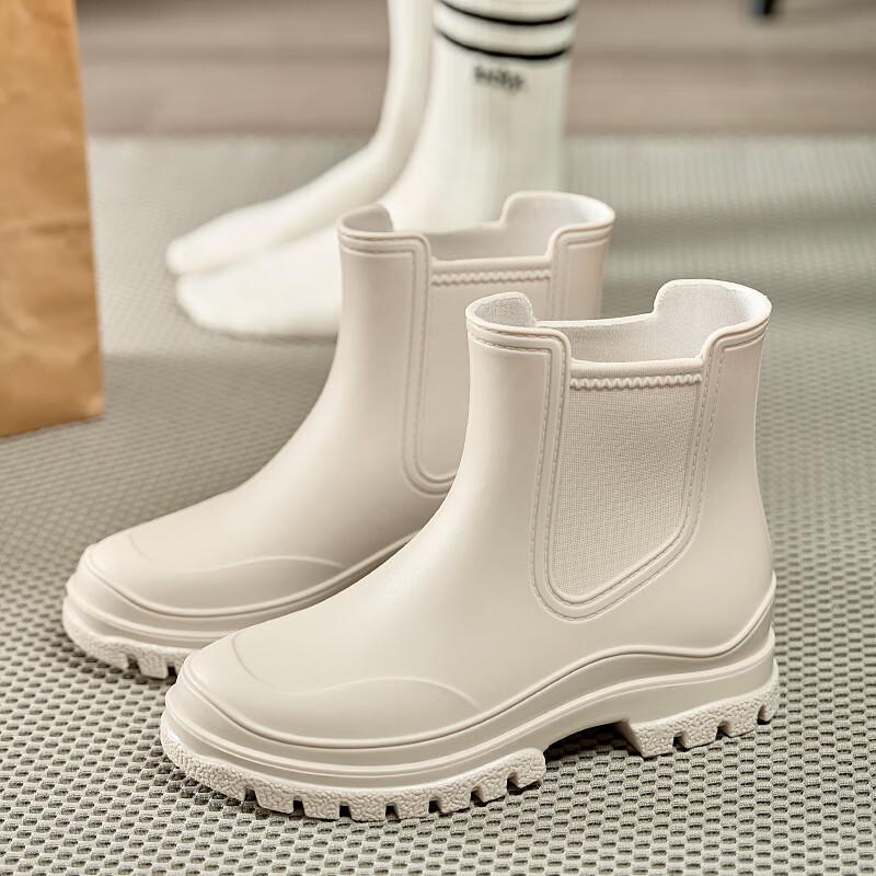 

DAXTE Women s Anti-Slip Short Rain Boots