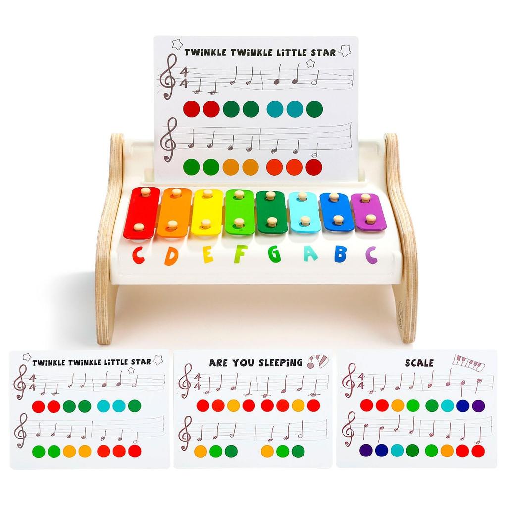 Top Bright Doremifazo's Colorful Toy Xylophone 120407, Authentic