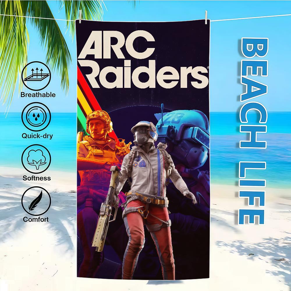 Towel Textile Bathrobe A-ArcS-ES Game R-RaiderS-ES Beach Quick-Drying Lightweight Portable Camping Swim Pool Travel