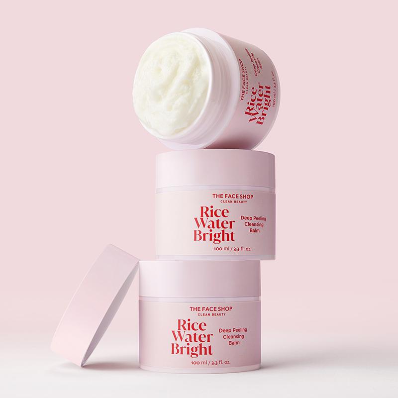 The Face Shop Rice Water Bright Głęboko Peelingujący Balsam Oczyszczający 100ml