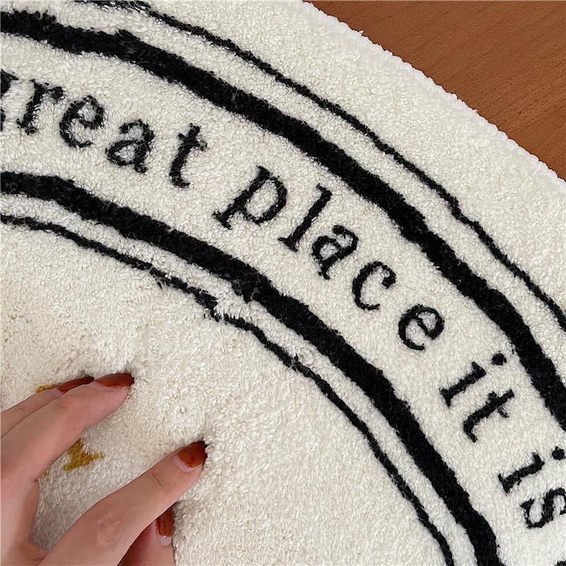Tappetino da bagno antiscivolo Ins Style Zerbino assorbente Tappetini d'ingresso Tappetini da balcone Tappeti da veranda Tappetino da bagno per soggiorno