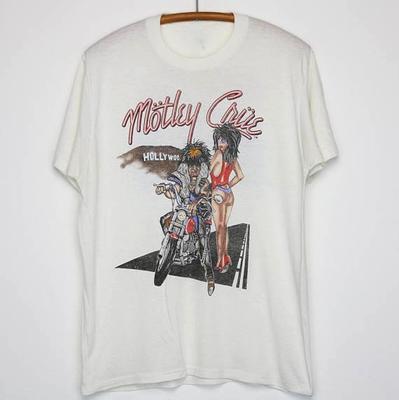 Motley Crue Vintage Unisex T-Shirt 1987 Tour Tee