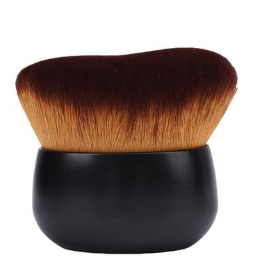 Self Tanner Brush Face Body Soft Hair Wave Shaped Brush Head Tan Applicator Blend Brush for Even Coverage