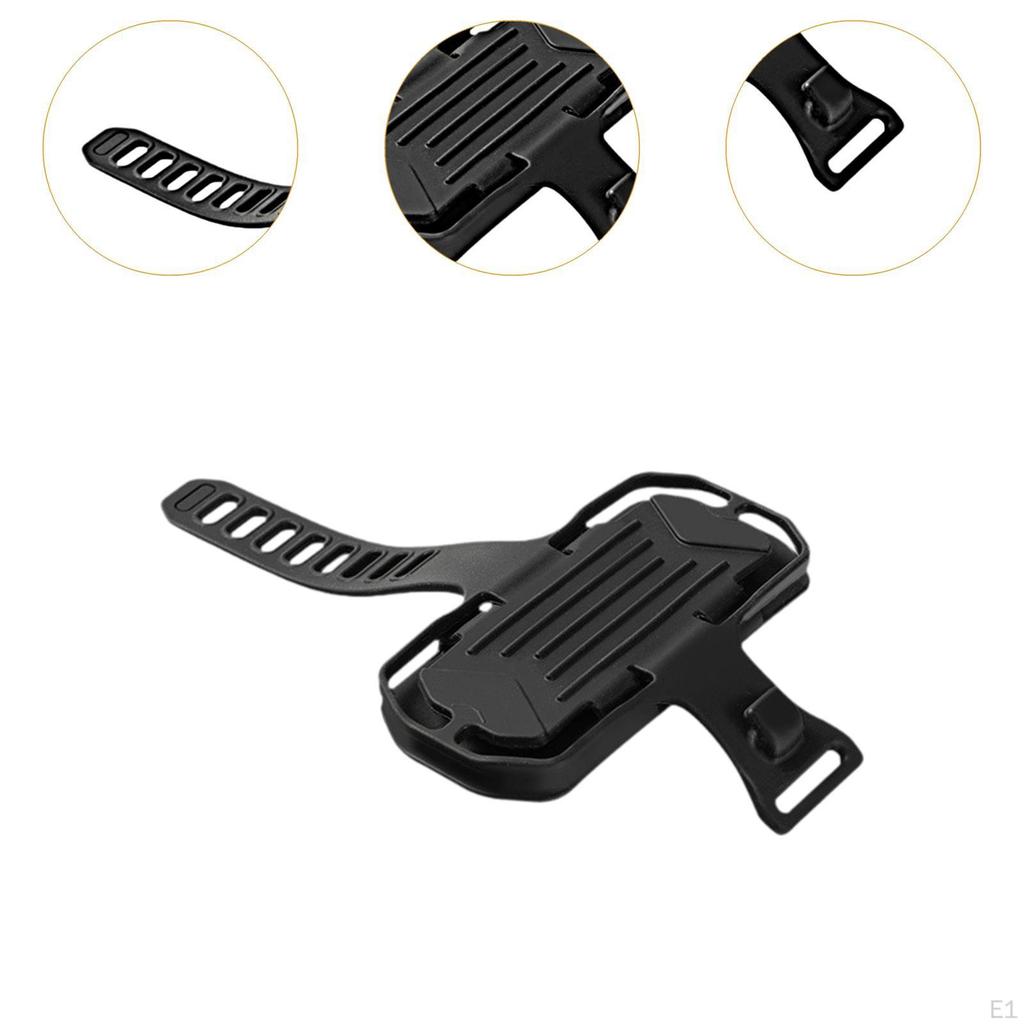 Road Bike Phone Holder Stem Mount, Stable Double Silicone Strap Bicycle Mount