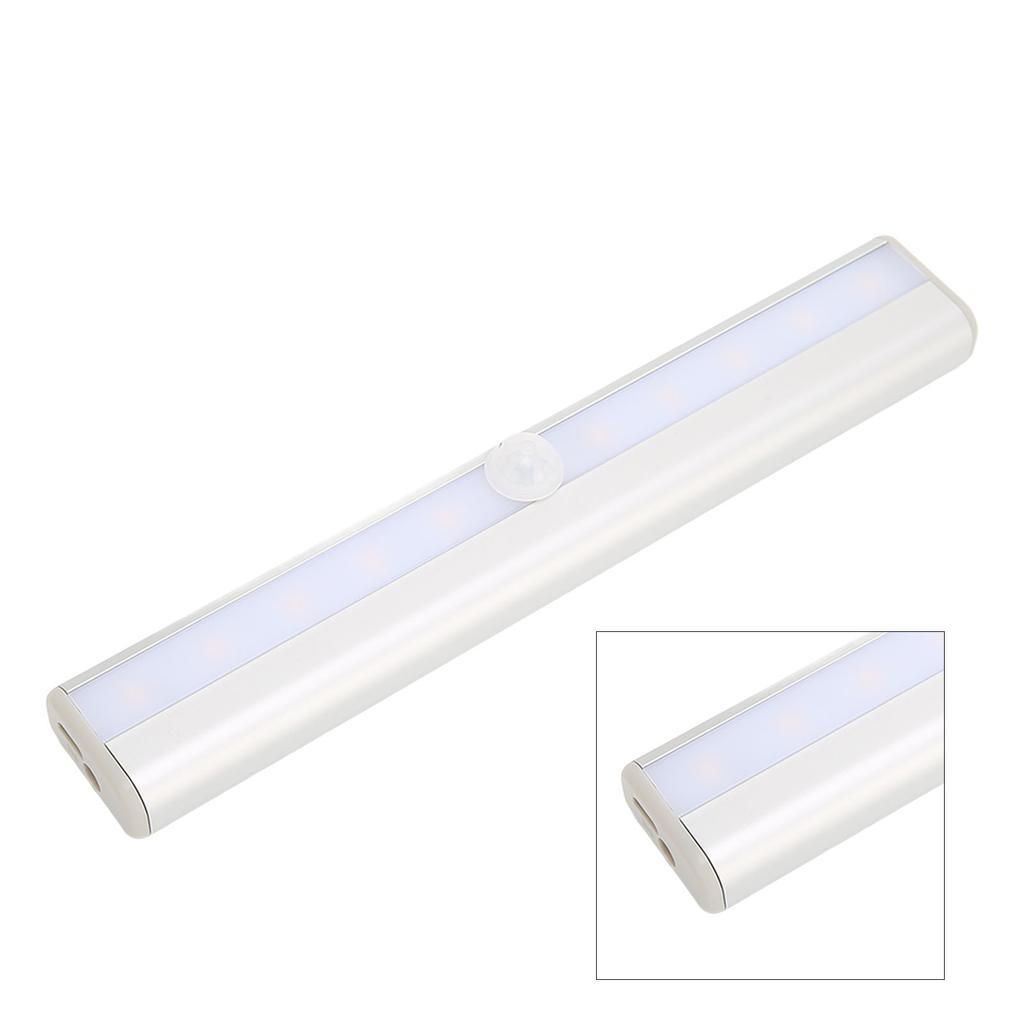 Motion Sensor Light Warm Light 10 LEDs Rechargeable Induction Night Light for Elderly Pregnant Women