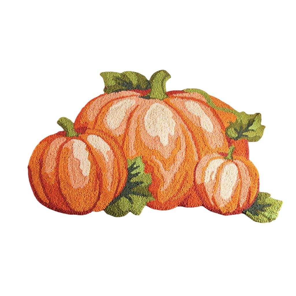 Pumpkin Shaped Doormat, Halloween Shaped Pumpkin Carpet, Alien Shaped Carpet