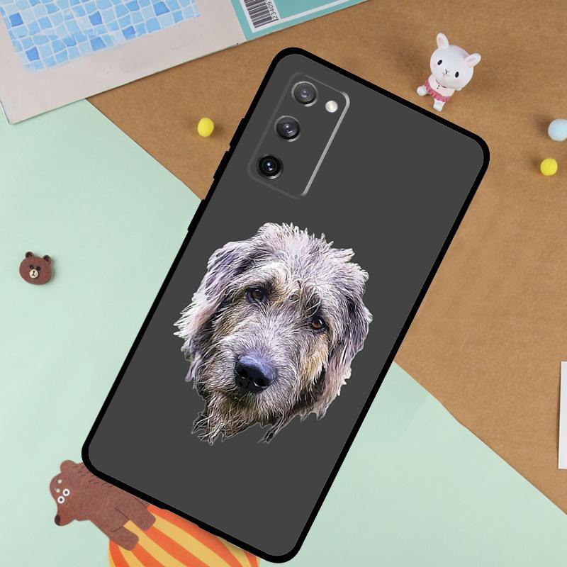 Irish Wolfhound Dog Soft Case For Samsung Galaxy S24 Ultra S9 S10 S20 S22 S23 Plus S21 FE S25 Ultra Funda Cover