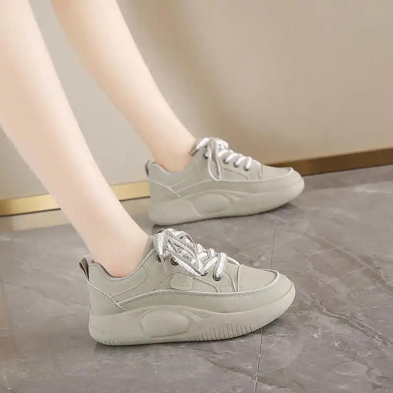 Thick Heeled Camp Luxury Sports Shoes For Women Basketball Women's Silver Brand Women's Sneakers 36 Tenia Advanced Tenisky
