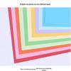 A4 Colored Origami Paper - 70g, 10 Colors, for Crafts and Printing