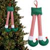 New Elf Santa Leg Pendant for All Car Model Trunk Decoration Christmas Ornamen