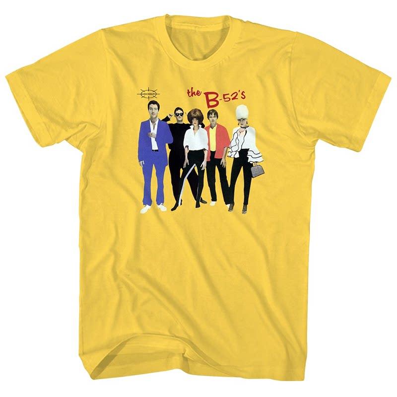 Pop in 1976 The B52s New Wave Band Was Founded in Athens Georgia American Retro Streetwear Tshirt