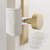 Storm Noise Reduced Door Cover Padded 3Pack Door Closer Cushion Door Mute Pad Wood Doors
