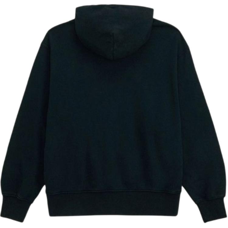 Vans Solid Color Drop Shoulder Pullover Hoodie Long Sleeve Sweatshirt Men sweatshirt VN000TRSBLK