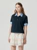 Merci And S Knit Collar Pique Shirt_Mb3Stn3