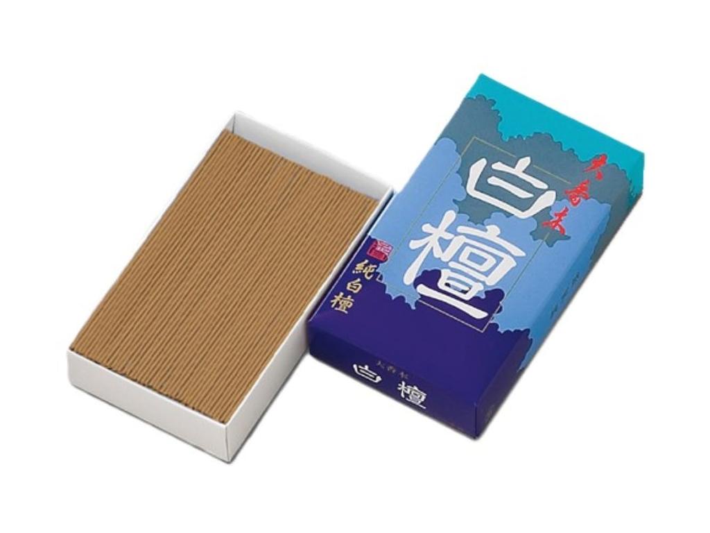 Seikado Incense Large Loose 100 Sticks, Sandalwood, Pack,