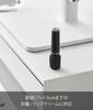 Yamazaki Magnet Seal and Lipstick Holder Set of 2 Black W2.1×D2.1×H2.3cm