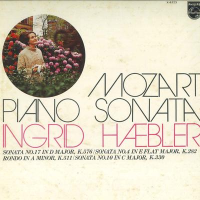 LP Record INGRID HAEBLER - Mozart Piano Sonata X8523 PHILIPS Japan Obi Classical Used