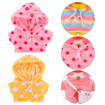 T-shirt Rompers 30cm Duck Toy Mini Online Duck Doll Short Sleeve Cute Hoodies Clothes Doll Sweater