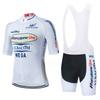 Set Maglia da Ciclismo Estiva Pro Team Nuovo Set Pantaloncini da Bici 19D Magliette da Bicicletta a Manica Corta da Uomo Abbigliamento Maillot