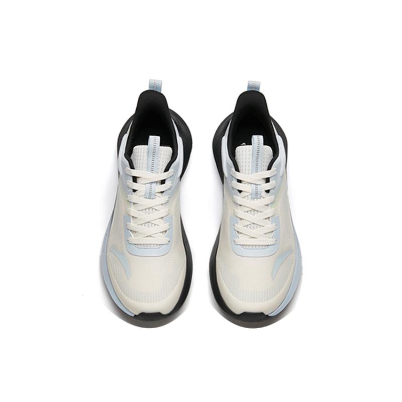 Anta DuCi1 Comfortable Slip Resistant, Abrasion Resistant, Breathable Low top Running Shoes Men's White Blue Sneakers 912325581-4