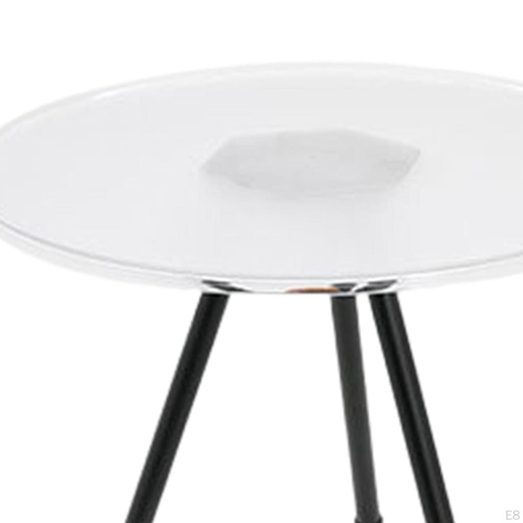 Portable Round Table Collapsible Stable Multifunctional Furniture Durable Three Legged Retractable