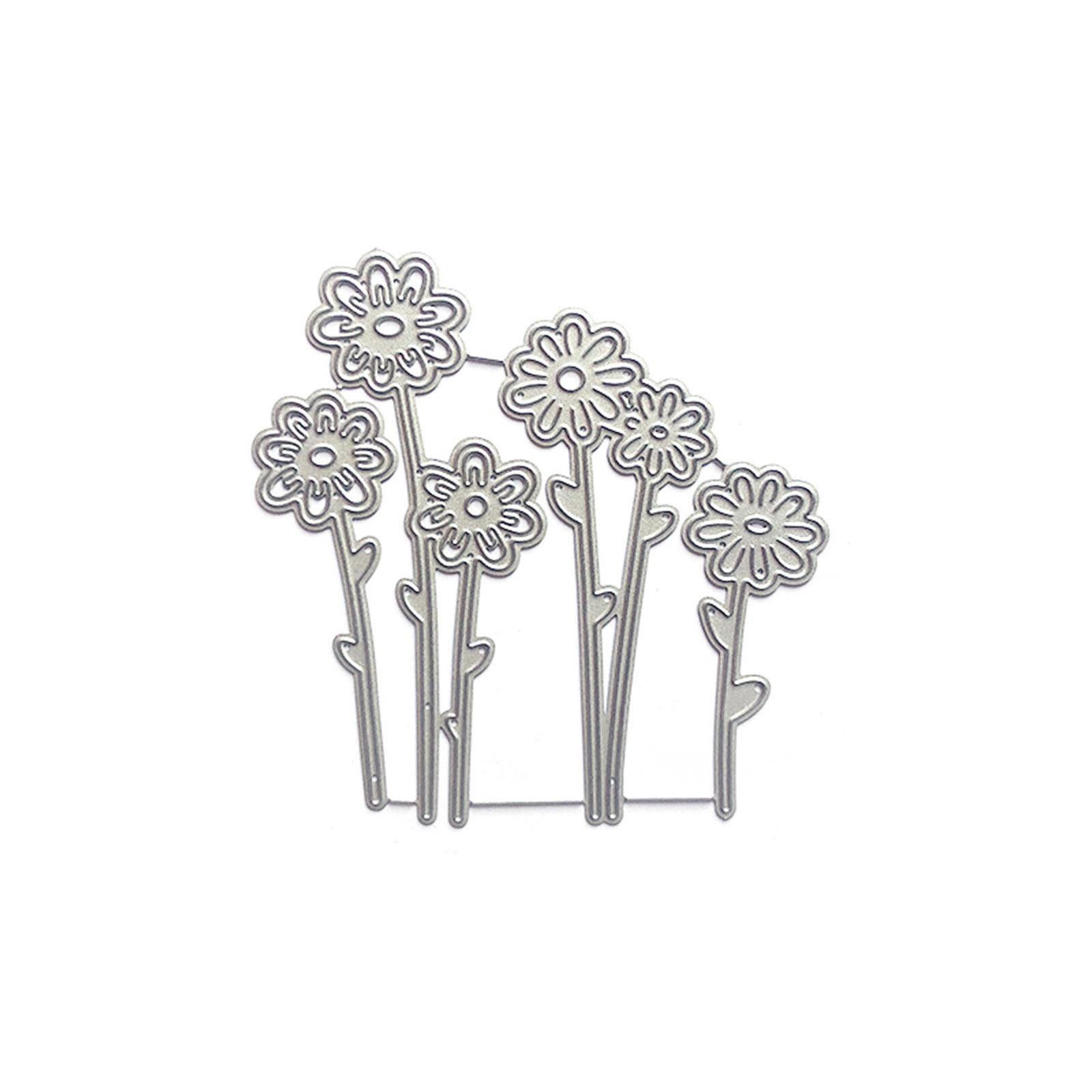 

Цветочные вырубные штампы Металлические вырубные формы Трафареты для тиснения для DIY Скрапбукинга Альбом Открытка Фото Украшение Шаблон Форма MH722