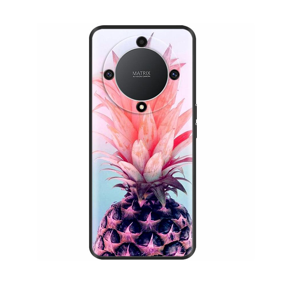 For Honor Magic6 Lite Case Honor Magic 6 5 4 Lite X9B Cover Funda TPU Soft Black Silicone Phone Cover Honor Magic 6 Lite 5G Case