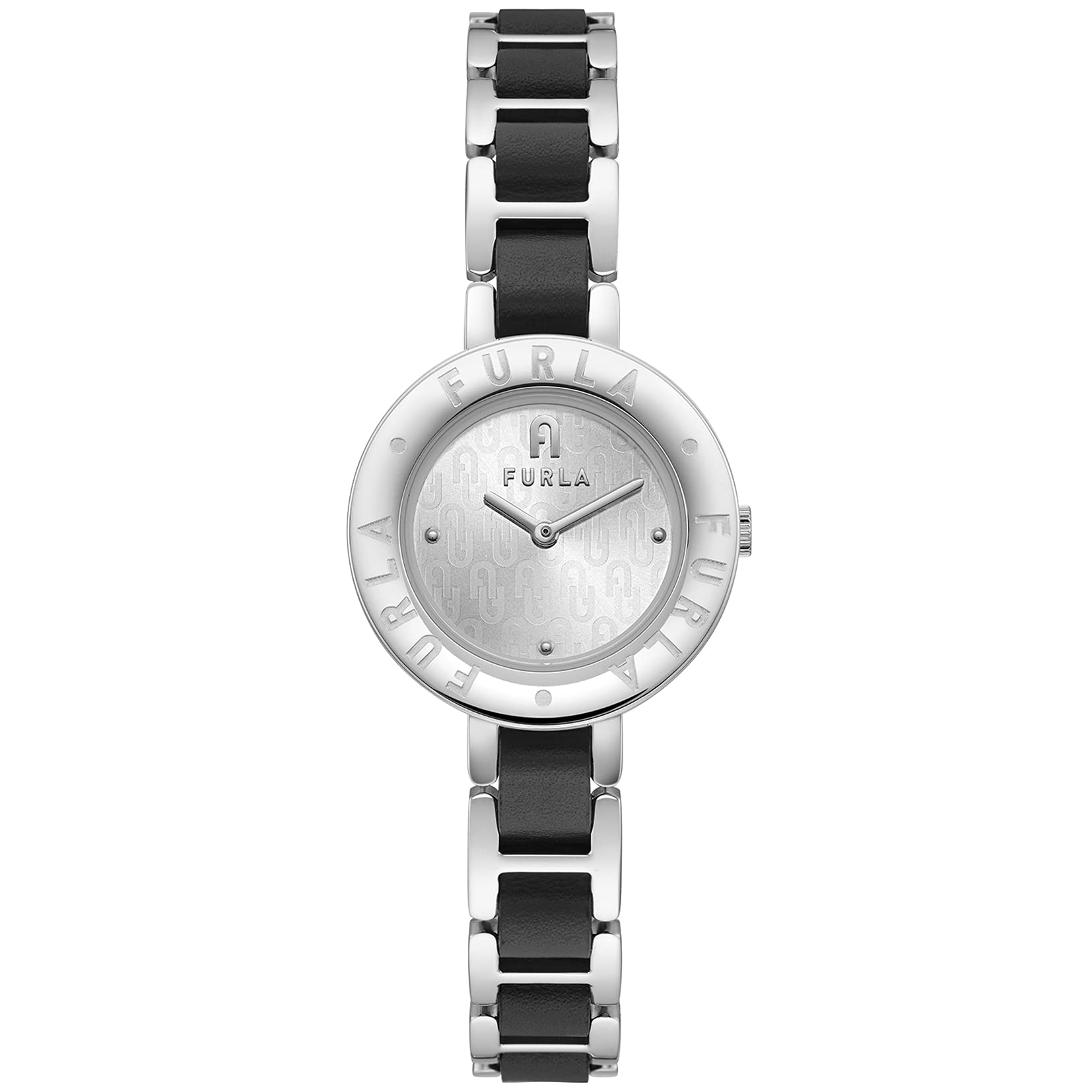 

Watch FURLA ESSENTIAL Essential Silver Dial Stainless Steel Quartz 30MM Watch Jewelry Accessory WW00004010L1 Black [Furla] Women s [Item] Темно-синій