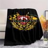 1 st Anpassat Namn SG Dynamo Dresden Mönstrad Flanellduk Lämplig för Alla Säsonger för Heminredning Värme och Komfort Gåvor Semesterpresent -HE199