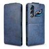 For ZTE Nubia Neo 3 GT 5G Stand Case Magnetic Clasp Vertical Flip Leather Phone Cover with Card Holder