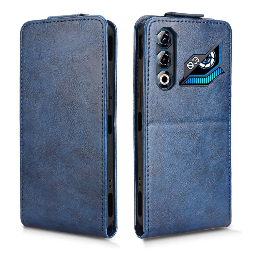 For ZTE Nubia Neo 3 GT 5G Stand Case Magnetic Clasp Vertical Flip Leather Phone Cover with Card Holder