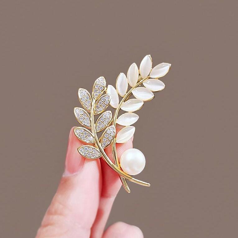 

Креативная брошь из сплава Креативные аксессуары Значок One Size белый