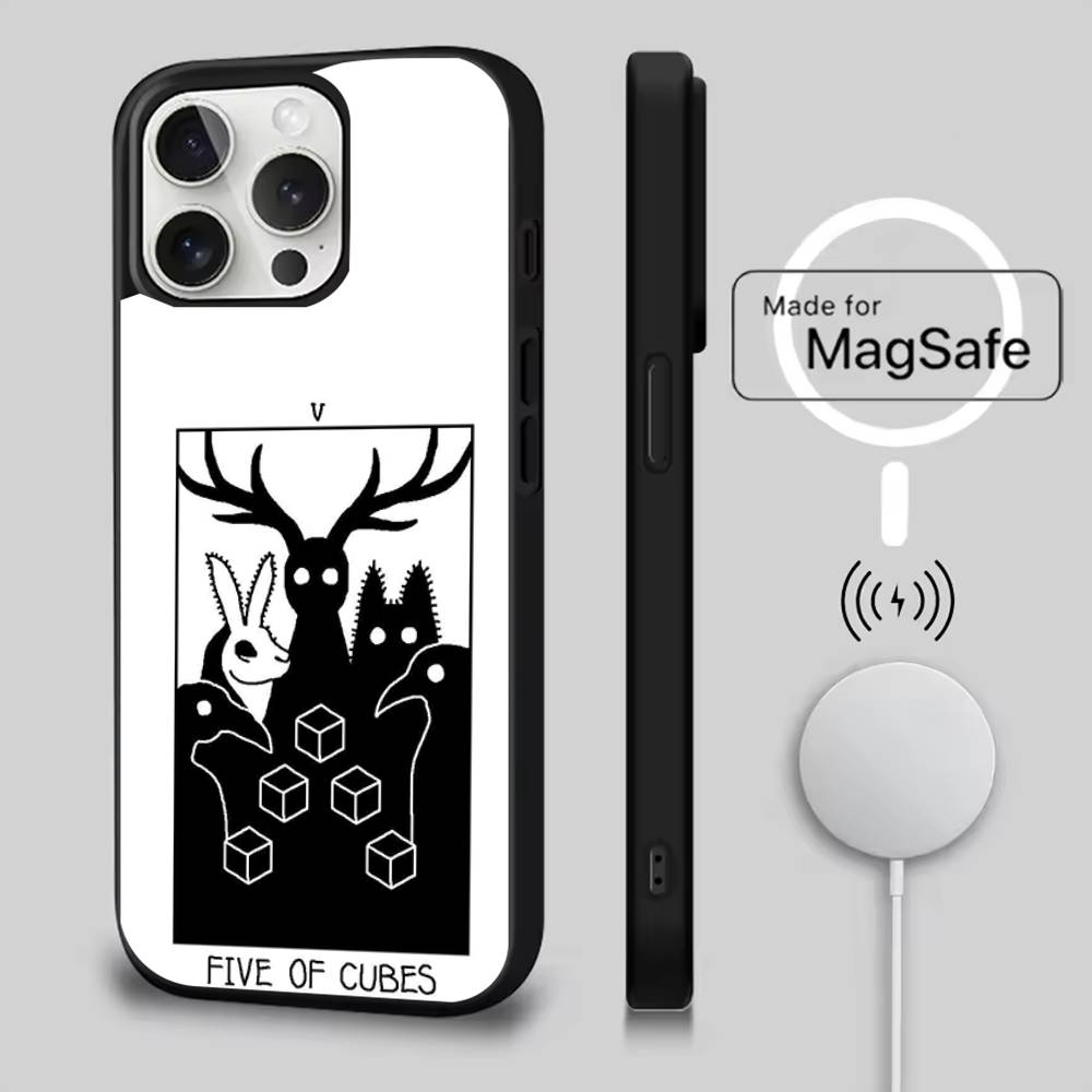 Game Rusty Lake Phone Case For iPhone 17,16,15,14,13,12,11,Pro,Max,Plus,Mini,SE4,E Magnetic Magsafe Wireless Charging