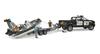 Bruder Ram Power Wagon Police Car & Police Boat (with 2 Figures) BR02507