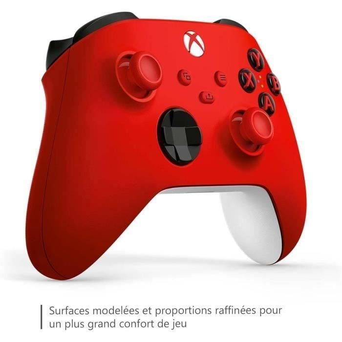 Manette De Jeu - Xbox - Sans Fil - Rouge