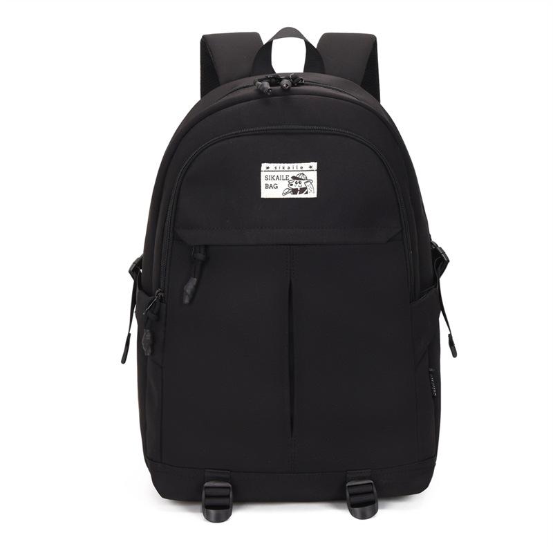 

Trendy Korean-Style Casual Letter Backpack Height 44cm Width 30cm Depth 13cm чорний